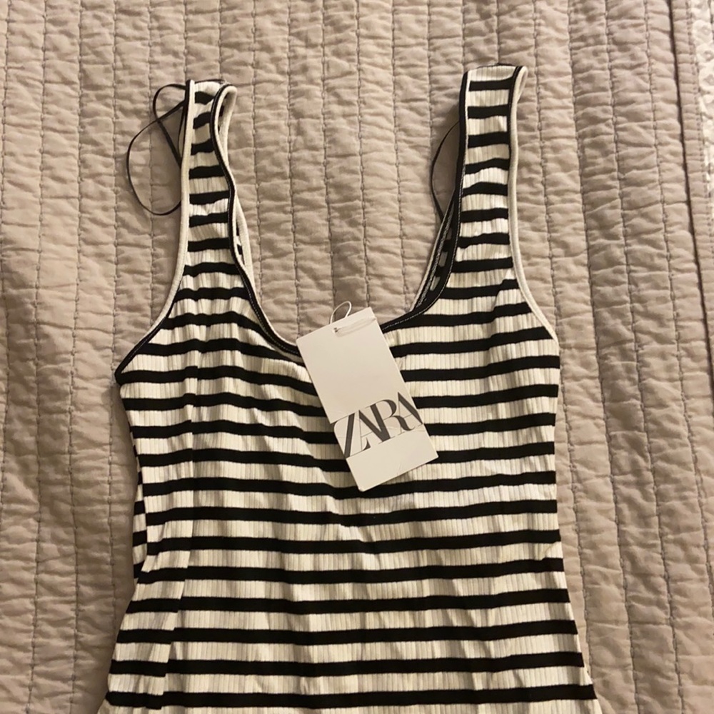 ZARA ribbed bodysuit